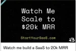 Alex Berman – Watch me build a SaaS to 20k MRR