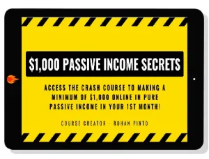 $1,000 Passive Income Crash Course