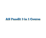 AS Pandit 3 in 1 Course