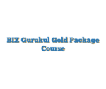 BIZ Gurukul Gold Package Course