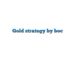 Gold strategy by boc