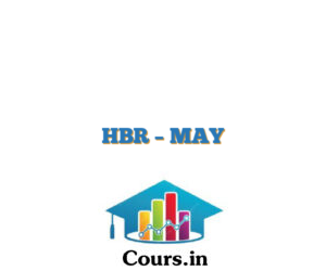 HBR – MAY