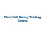 Pivot Call Swing Trading Course