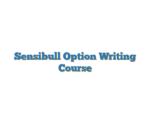 Sensibull Option Writing Course