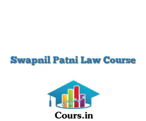 Swapnil Patni Law Course