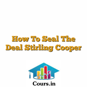How To Seal The Deal Stirling Cooper
