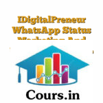 IDigitalPreneur WhatsApp Status Marketing And Unlimited Ways To Create Content Courseshutosh Pratihast