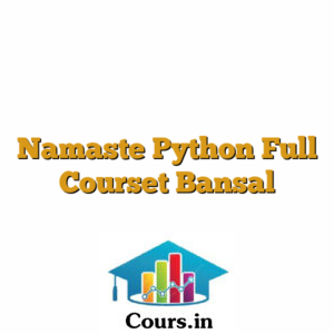 Namaste Python Full Courset Bansal