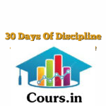 30 Days Of Discipline - 30 Day Challenge For Men Udemy Course