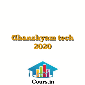 Ghanshyam tech 2020