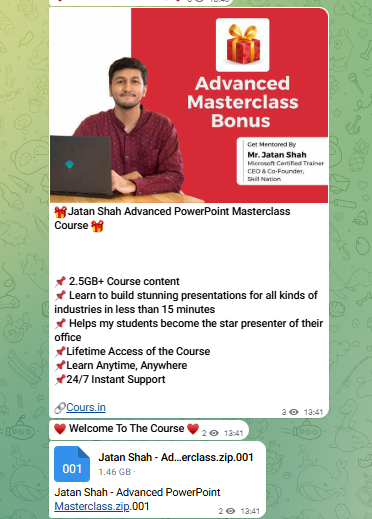 Jatan Shah Advanced PowerPoint Masterclass Course – Cours.in