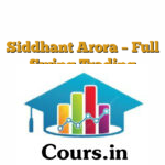 Siddhant Arora - Full Swing Trading Course (Buying, Selling and Risk Management)