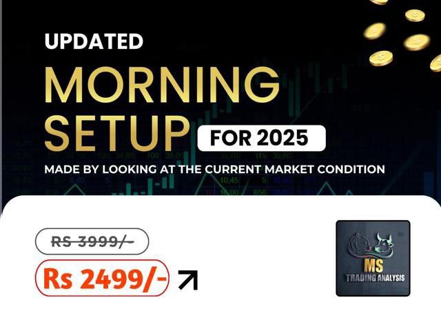 2025 UPDATED MORNING SETUP STRATEGY