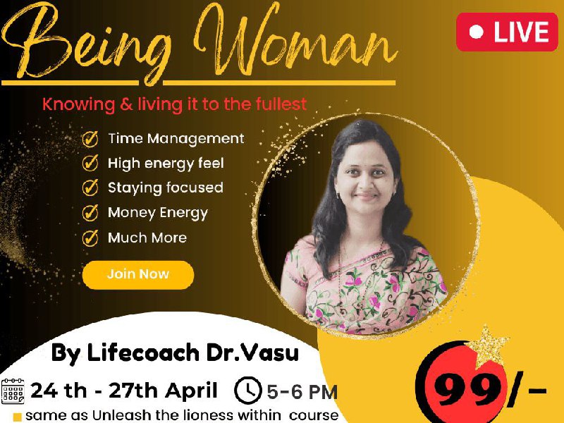Being Women - Dr. Vasu