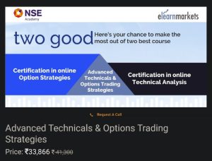 Advanced Technicals & Options Trading Strategies - Elearnmarkets ?