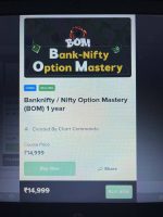 BOM - Banknifty / Nifty Option Mastery - (( Chart Commando )) full primium course