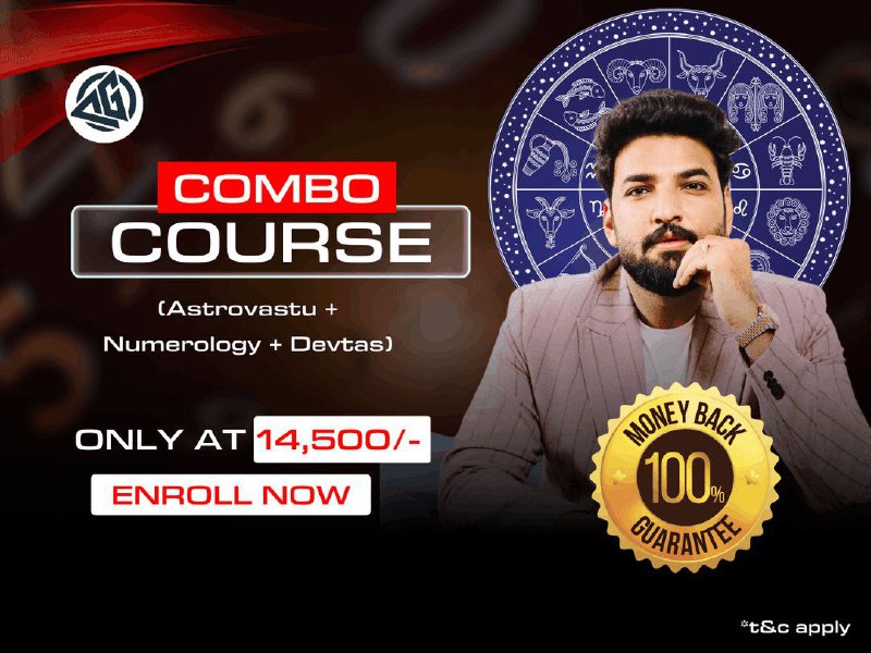 Combo Course ( Astrology + Numerology + Devtas ) - Pankit Goyal