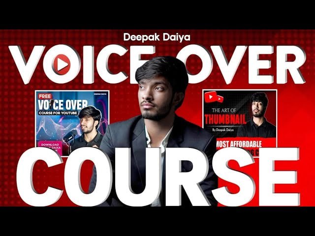 Deepak daiya voice over course
