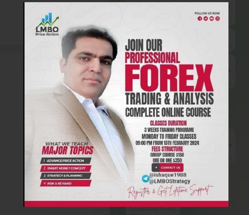 LMBO forex course - ishaq sir 2024