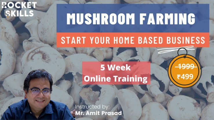 MUSHROOM ?? FARMING COURSE - MR. AMIT PRASAD