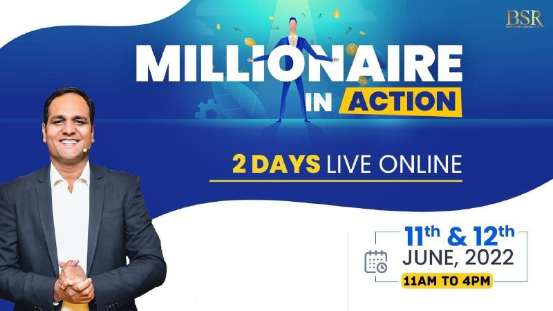 Millionaire In Action Webinar - Coach BSR