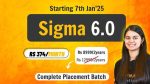Sigma Jan'25 Batch | Web Development + Data Structures & Algorithms