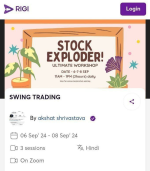 Stock Exploder September 2024 Workshop