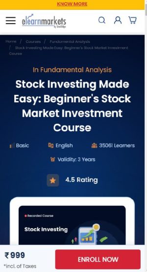 Stock Marketing Paid Course for FREE with Certificate
