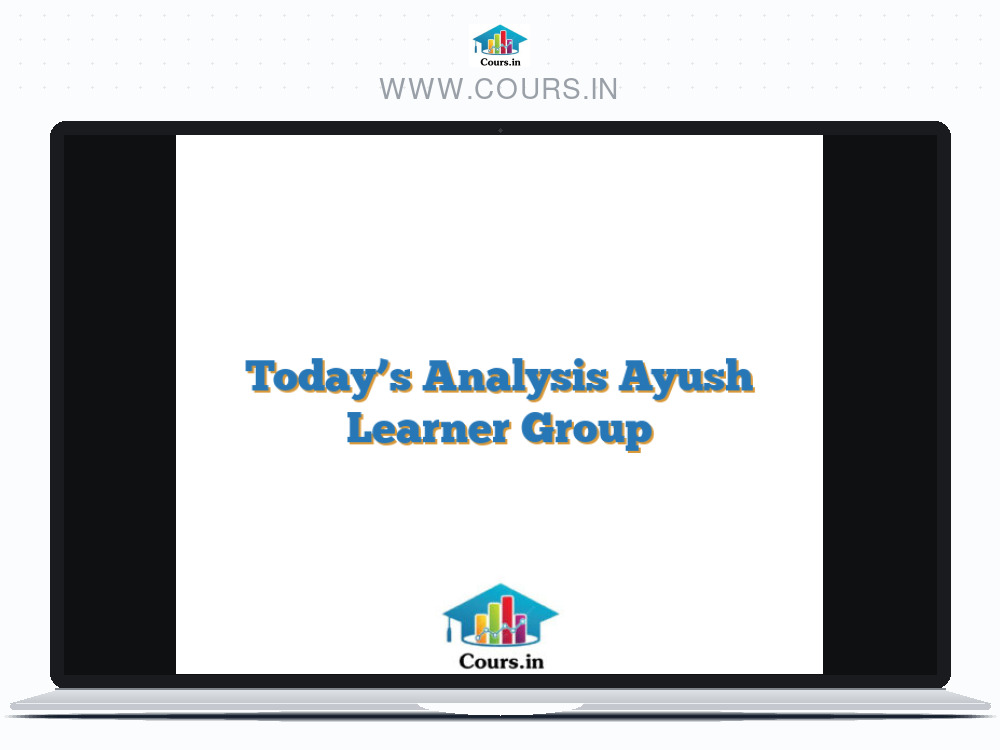 Today's Analysis Ayush Learner Group