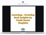 LearnApp - Investing Book Insights by Pratik Oswal (English)