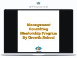 Management Consulting Mentorship Program By Growth School