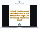 Unlock the Secrets of Manifestation in our Exclusive 3 Days Live workshop with Sneh Desai!