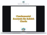 Fundamental Analysis By Ashish Chada