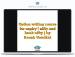 Option writing course for expiry ( nifty and bank nifty ) by Ronak Unadkat