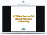 Affiliate Secrets 3.0 Rahul Mannan University