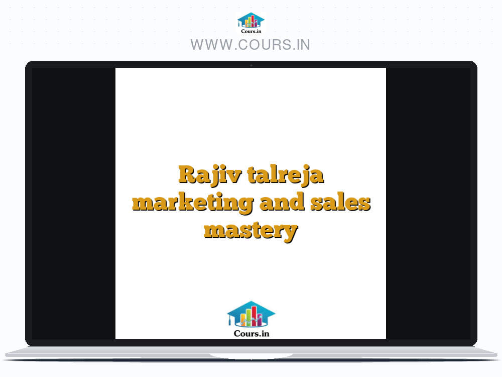 Rajiv talreja marketing and sales mastery
