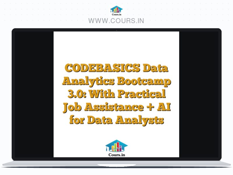 CODEBASICS Data Analytics Bootcamp 3.0: With Practical Job Assistance ...
