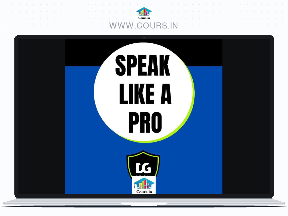 Speak like a pro - Divas Gupta