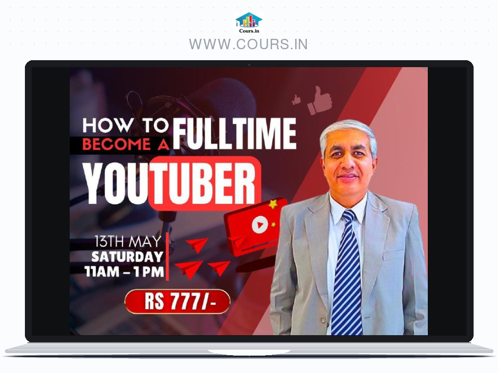 How To Become A Full Time Youtuber - Amit Sangwan