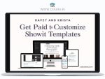 Davey and Krista – Get Paid to Customize Showit Templates