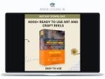4000+ Viral Ready To Use Art & Craft Reels Collection Bundle