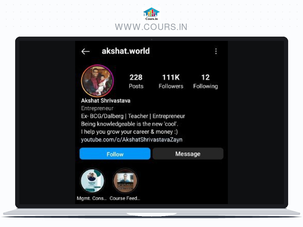 Akshat Shrivastava Stock Market Course